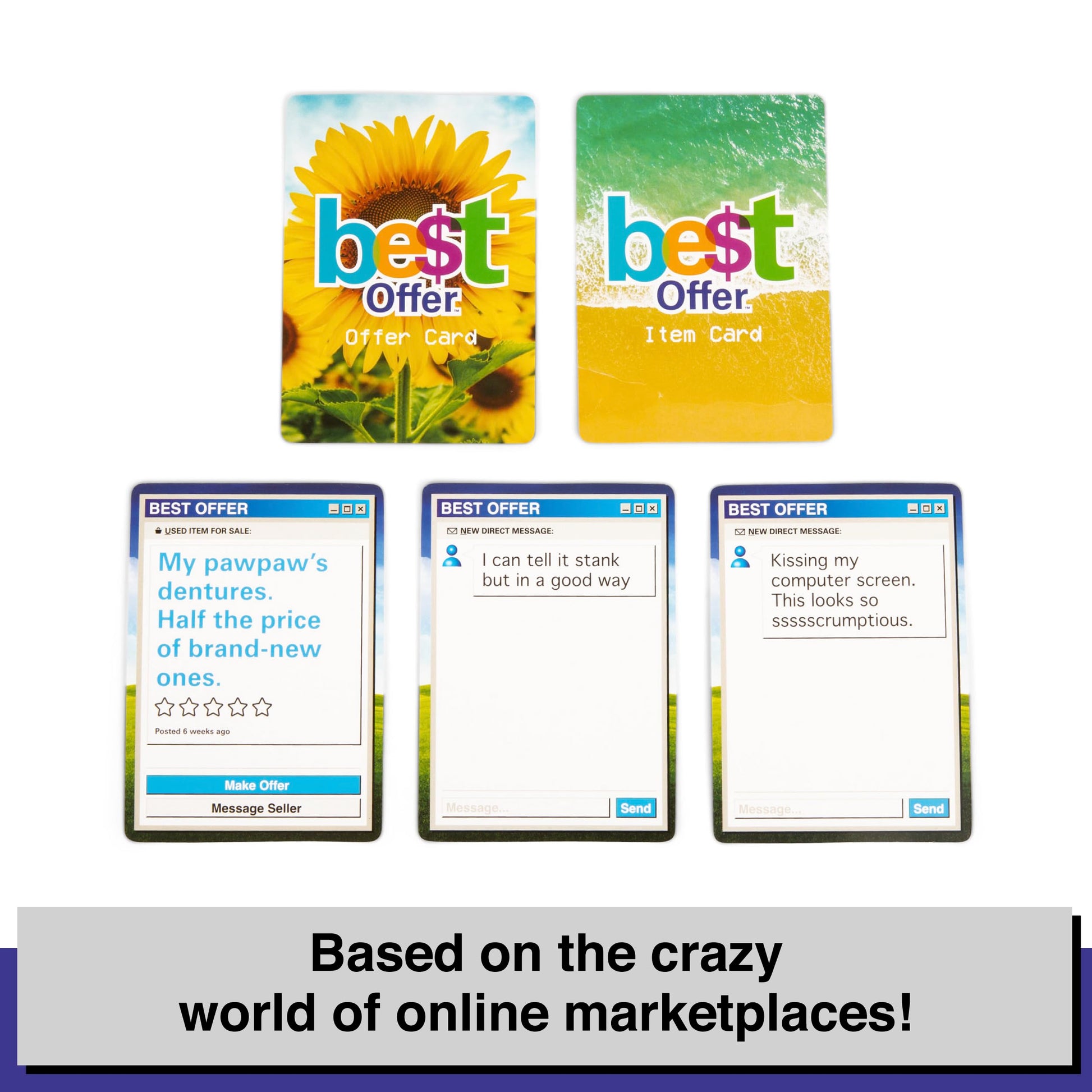 The Buy Sell Trade Game - Adult Card Games for Game Night by What Do You Meme?®+