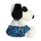 Aurora® Adorable Peanuts® Palm Pals™ Surfer Snoopy™ Stuffed Animal - Officially Licensed Toys for All Snoopy Fans - Nostalgic Gift for Adults