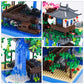 CAXIMSY Cherry Blossom Bonsai Tree House Building Block Sets 3320PCS Chinese Architecture of Peach Blossom Micro Mini Building Set Toy Gift for Kids