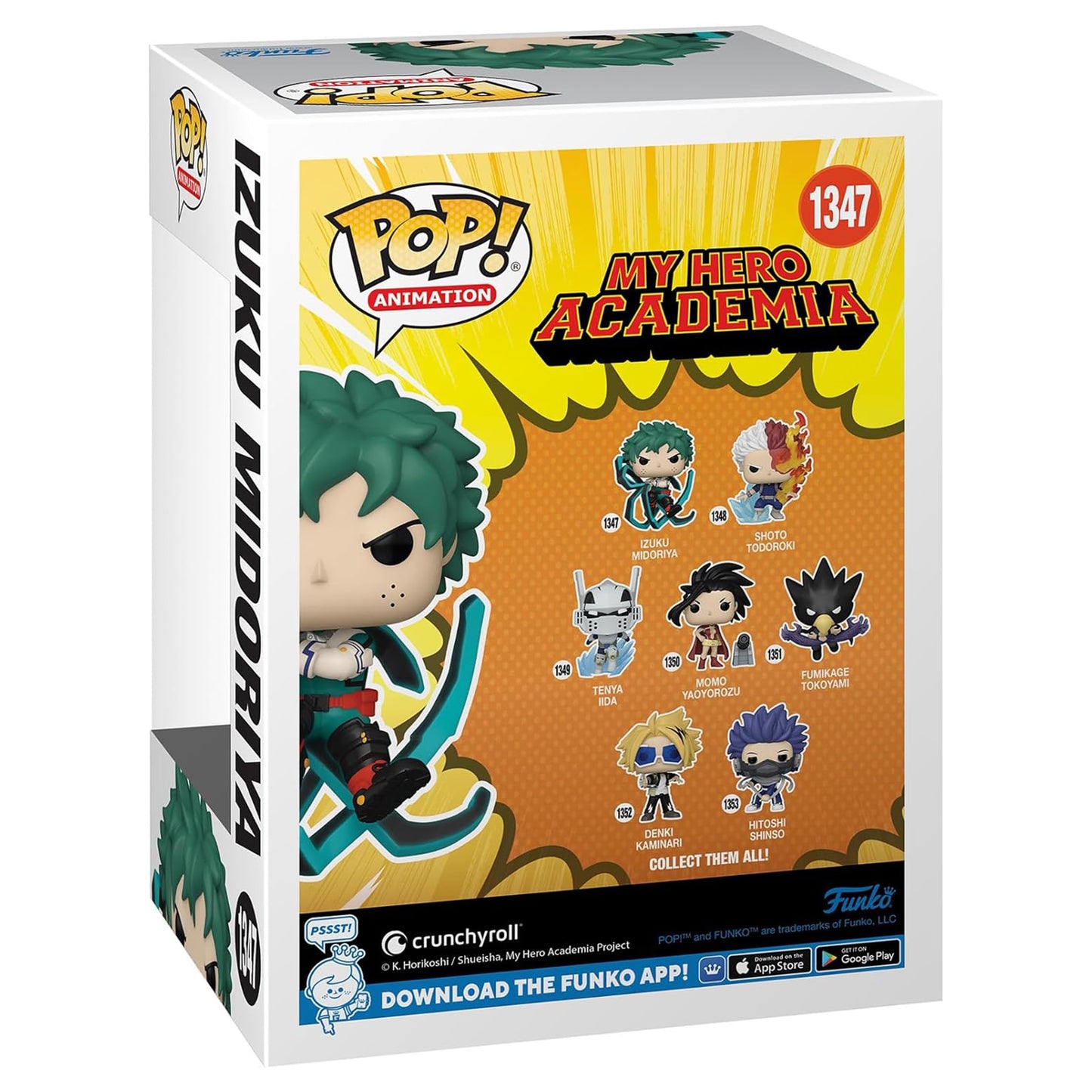 Pop! Animation: My Hero Academia - Deku Blackwhip Glow-in-The-Dark PX Vinyl Figure