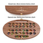 Wooden Mancala Board Game Set, Classic 2-Player Folding Game, Fun Classic Table Game with Solid Wooden Board for Adults (Wood)