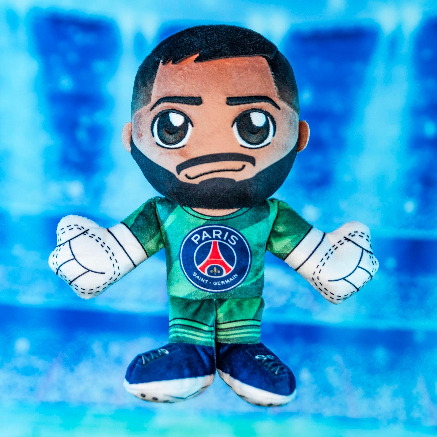Bleacher Creatures PSG Gianluigi Donnarumma 8" Kuricha Plush - Soft Chibi Inspired Football Superstar