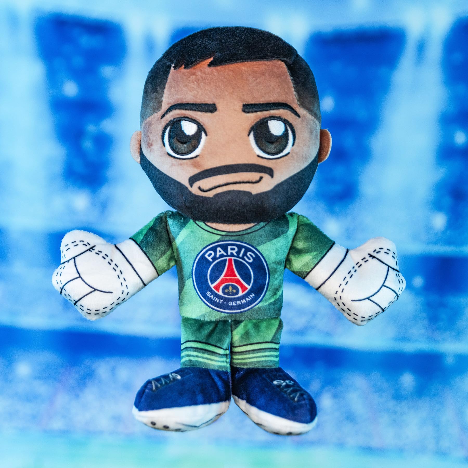 Bleacher Creatures PSG Gianluigi Donnarumma 8" Kuricha Plush - Soft Chibi Inspired Football Superstar