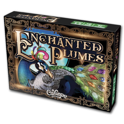 Calliope Games Enchanted Plumes - Strategy Card Game - Perfect for Family Game Night - 2-6 Players - from The Makers of Tsuro and Roll for It!