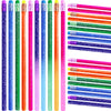 30 Pcs Color Changing Mood Pencil,Colored Wooden Pencils with Eraser,Heat Activated Color Changing Thermochromic Pencils for Students Gifts and Office