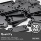 NC EBCO 30 Pieces Action Figure Display Stands Black Doll Model Support Stand for 3.75 inch Action Figures