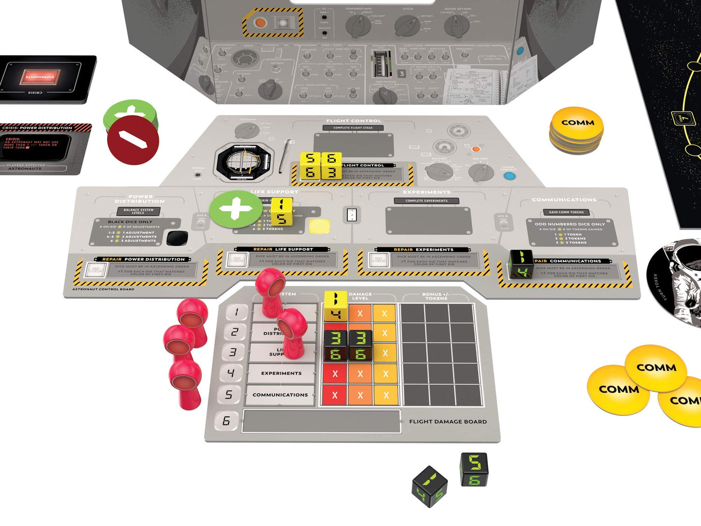 Buffalo Games - Apollo Games (NASA) - Long Play Strategy Game - Great for Game Night - Space Mission