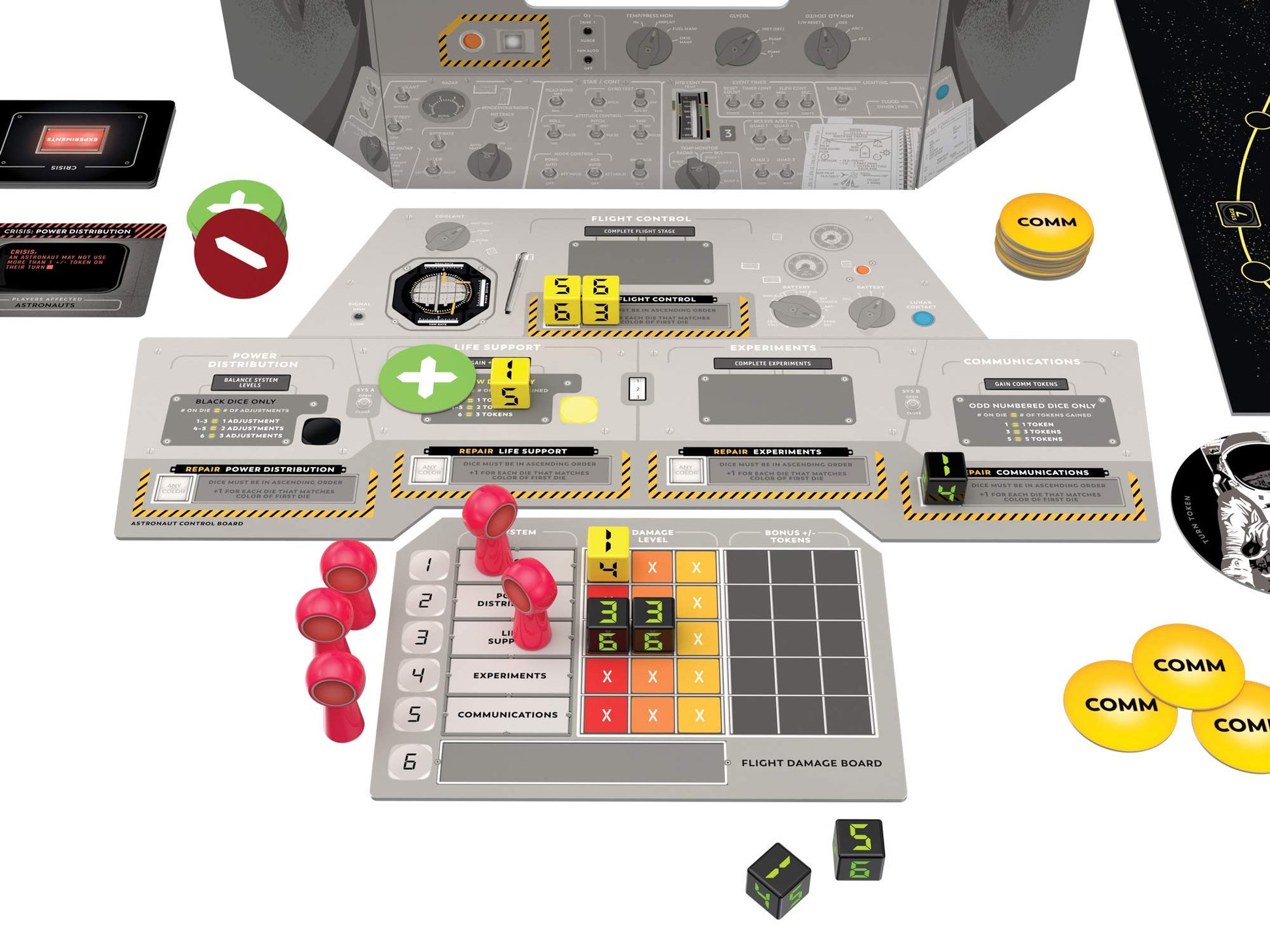Buffalo Games - Apollo Games (NASA) - Long Play Strategy Game - Great for Game Night - Space Mission
