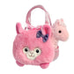 Aurora - Pet Carrier - 7" Bubblegum Llama