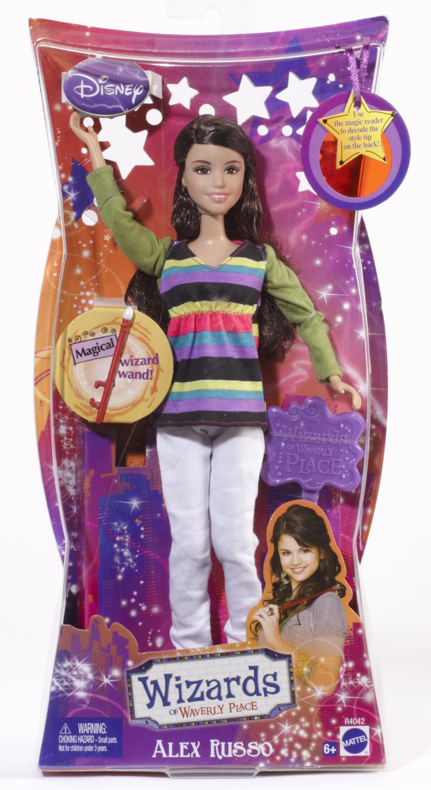 Wizards of Waverly Place Alex Russo Fashion Doll with Magic Wand