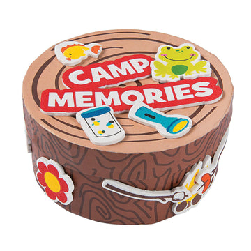 Fun Express Camp Memories Craft Kit for Kids - Creative DIY Activities for Vacation Bible School - Home Crafts & Special Events - Fun Arts & Crafts