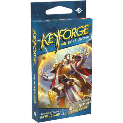 Fantasy Flight Games KeyForge Age of Ascension 1 - Pack Archon Deck Display | Fast-Paced Card Game | Strategy Game for Adults and Teens | Ages 14+ | 2