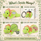 gnomantic Dinosaur Weighted Stuffed Animals, Plush Pillow for Kids