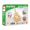 Smartivity Multiplication Machine 3D Wooden Model Engineering Educational Toy for Kids Ages 6 and Up, includes Rubber Bands, Engineered Wood