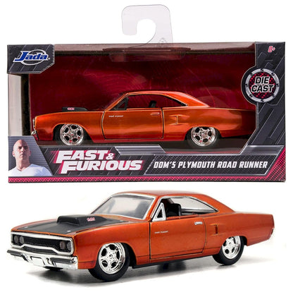 Jada Dom's 1970 Plymouth Road Runner Copper Fast & Furious 7" Movie 1/32 97128