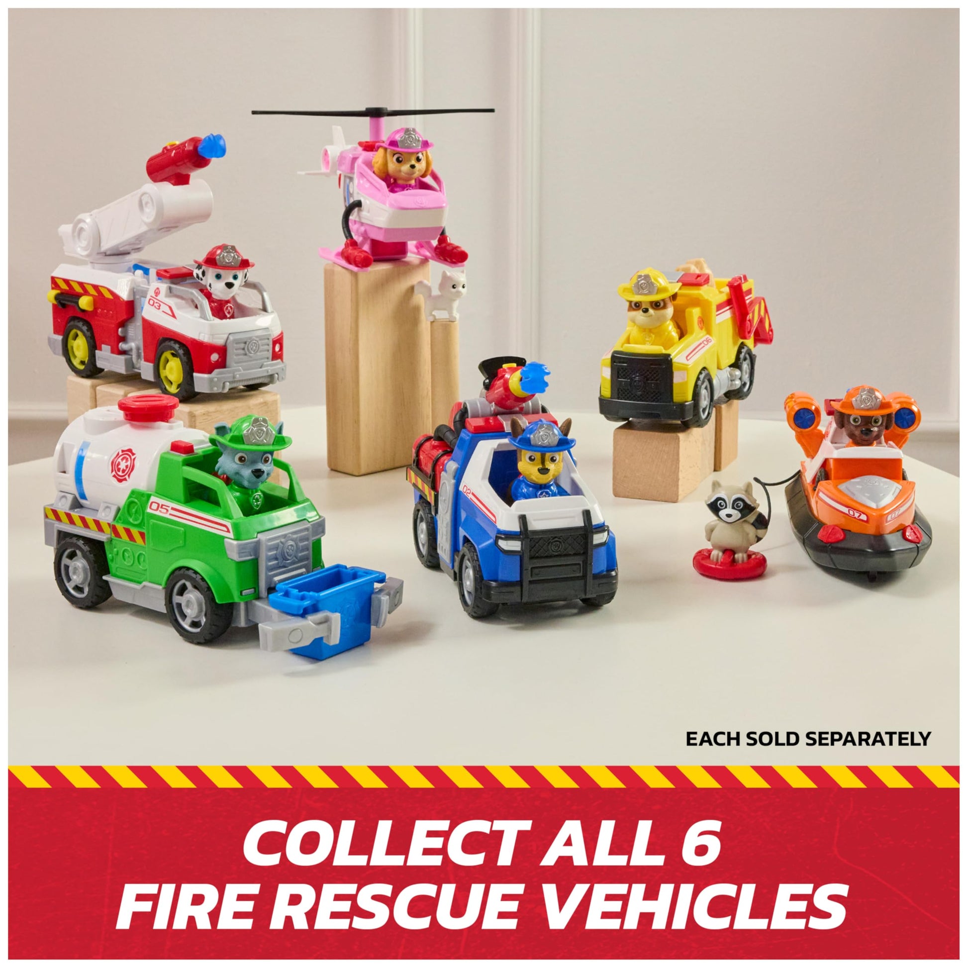 Paw Patrol Fire Rescue Marshall Rescue Fire Engine Toy Truck