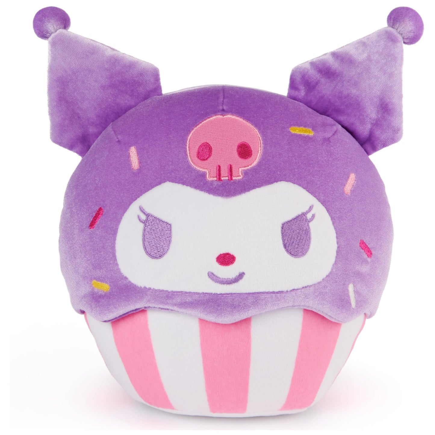 GUND Sanrio Kuromi Cupcake 8-Inch Dessert Plush Toy for Ages 1+