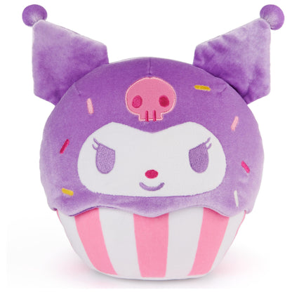 GUND Sanrio Kuromi Cupcake 8-Inch Dessert Plush Toy for Ages 1+