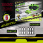 Fotorama Alien Vision Shooting Game, Goggles and Wrist Blaster Toy