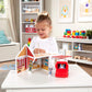 Melissa & Doug Magnetivity Magnetic Tiles Building Play Set - Fire Station