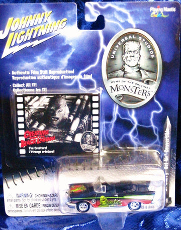 Johnny Lightning Creature from the Black Lagoon Chevy Bel Air 1:64 Die Cast Collector Vehicle