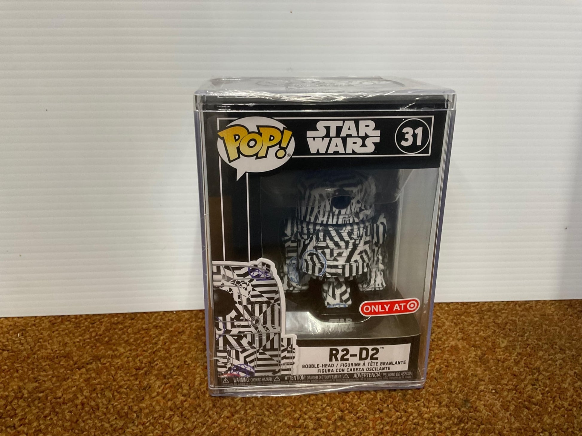 Funko 45526 POP R2D2-Exclusive Futura Skin Star Wars R2D2 Collectible Toy, Multicolour