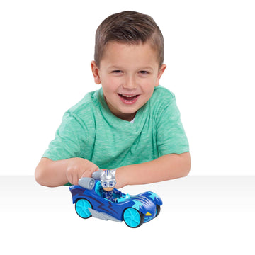PJ Masks Turbo Blast Vehicles, Cat-Car & Catboy Figure