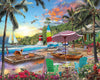 White Mountain 500 Piece Jigsaw Puzzle Spring Sailboat, Beach Holiday