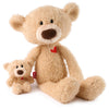 GUND Near or Far Bears, 16-Inch Voice Memo Bear & Keychain Bear Set Ages 1+