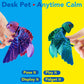 Maxdecoer 3D Printed Articulated Parrot Figure with Movable Wings, Flexible Joint Bird Desk Fidget Toy, Colorful Collectible Home & Office Decor Gift