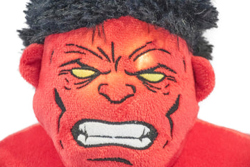 Jay Franco Kids Plush Light Up Pillow Buddy - Ultra-Soft Stuffed Cushion for Playroom & Bedding with LED Lights, Red - Marvel Red Hulk, 23 Inches