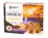 STUDIOSTONE CREATIVE DIY Arts & Crafts Carving Kit Kids Adults Triceratops Sculpture Soapstone