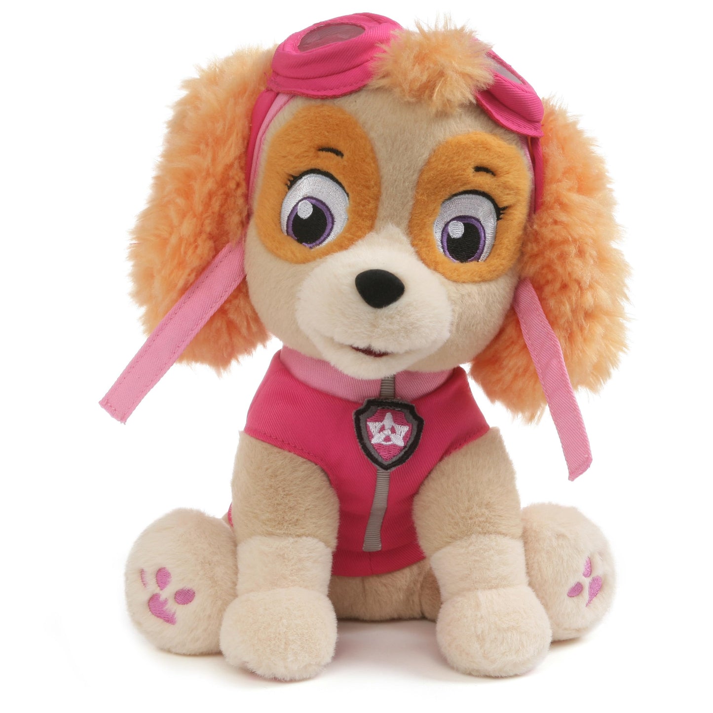 GUND Paw Patrol Skye in Uniform Plush Stuffed Animal Dog, Pink, 9"