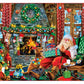 MasterPieces 1000 Piece Seek & Find Jigsaw Puzzle for Adults, Family, Or Youth - Christmas Surprise - 19.25"x26.75"