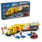 LEGO City Yellow Delivery Truck Toy - Semi Truck Building Toy for Boys & Girls, Ages 8+ Years - Gift for Birthdays - Pretend Play W/ 3 Minifigures