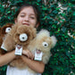 AlpacaNext Alpaca Bear Stuffed Animal Crafted in Luxury Alpaca Wool - Hypoallergenic & Ultra-Soft Toy Perfect for Cute Nursery Decor and a Huggable