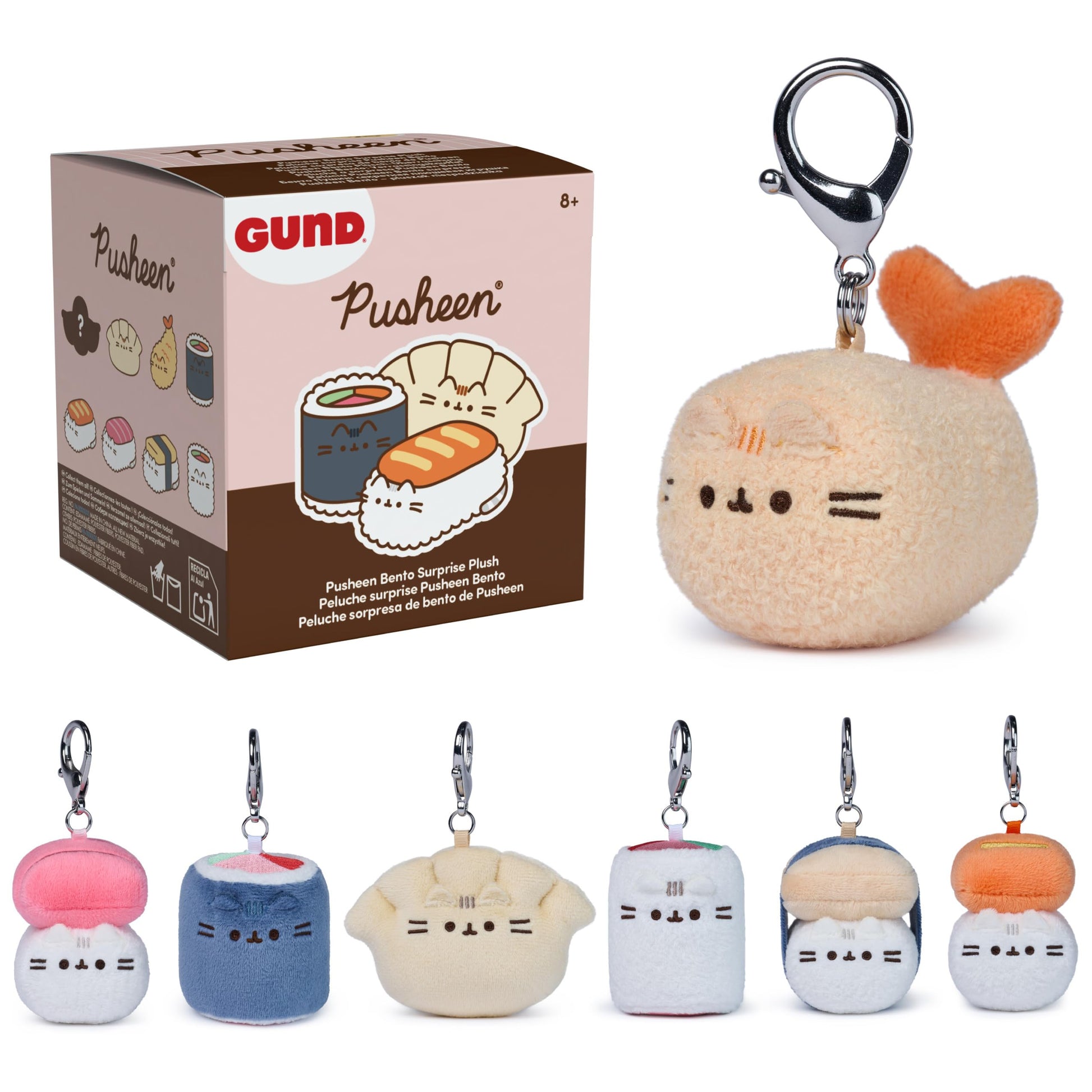 GUND Pusheen Bento 3-Inch Surprise Food-Themed Plush (UNbox 1 of 8 Styles)