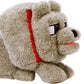 Mattel Minecraft Dennis the Wolf Plush Toy with Sound and Feeding Action
