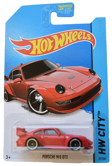 Hot Wheels Porsche 993 GT2, [red] City Serie 27/250