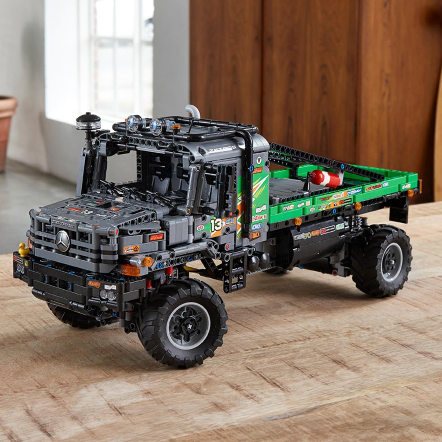 LEGO Technic 4x4 Mercedes-Benz Zetros Trial Truck 42129 Building Kit; Explore A Powerful App-Controlled Toy Truck; New 2021 (2,110 Pieces)