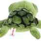 Aurora® Enchanting Dreamy Eyes™ Slide Sea Turtle Stuffed Animal - Captivating Gaze - Aesthetic Appeal - Green 11 Inches