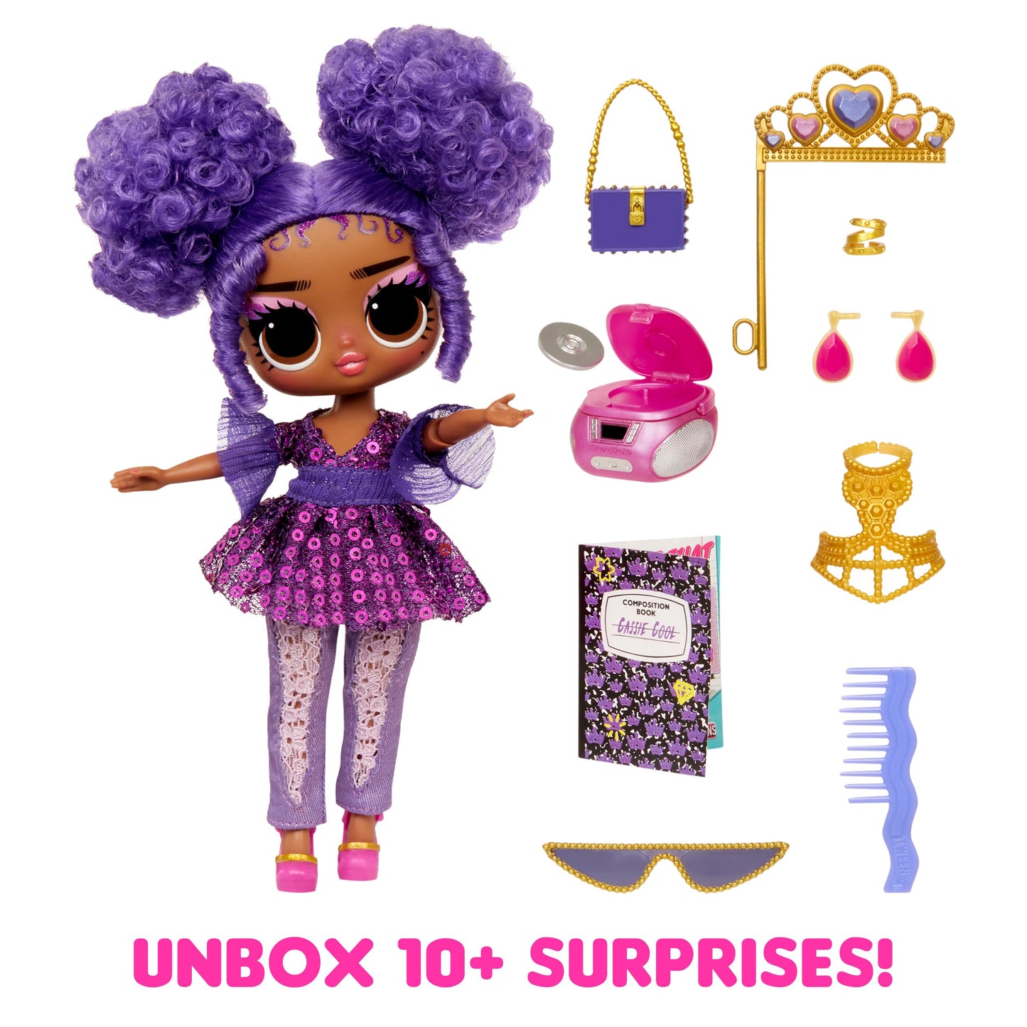 LOL Surprise Tweens Fashion Doll Cassie Cool with 10+ Surprises - for Kids Ages 4+
