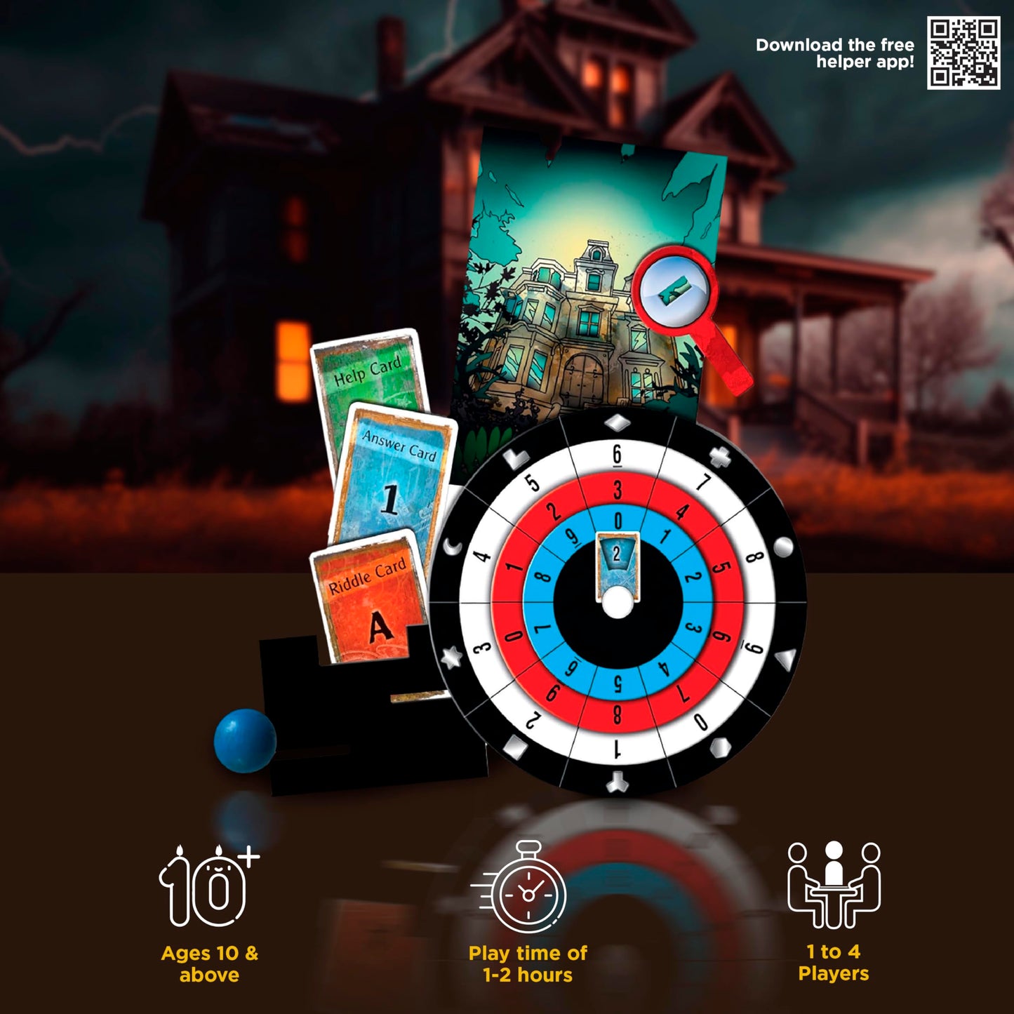 The House of Riddles | Exit: The Game - A Kosmos Game from Thames & Kosmos | Family-Friendly, Card-Based At-Home Escape Room Experience for 1 To 4