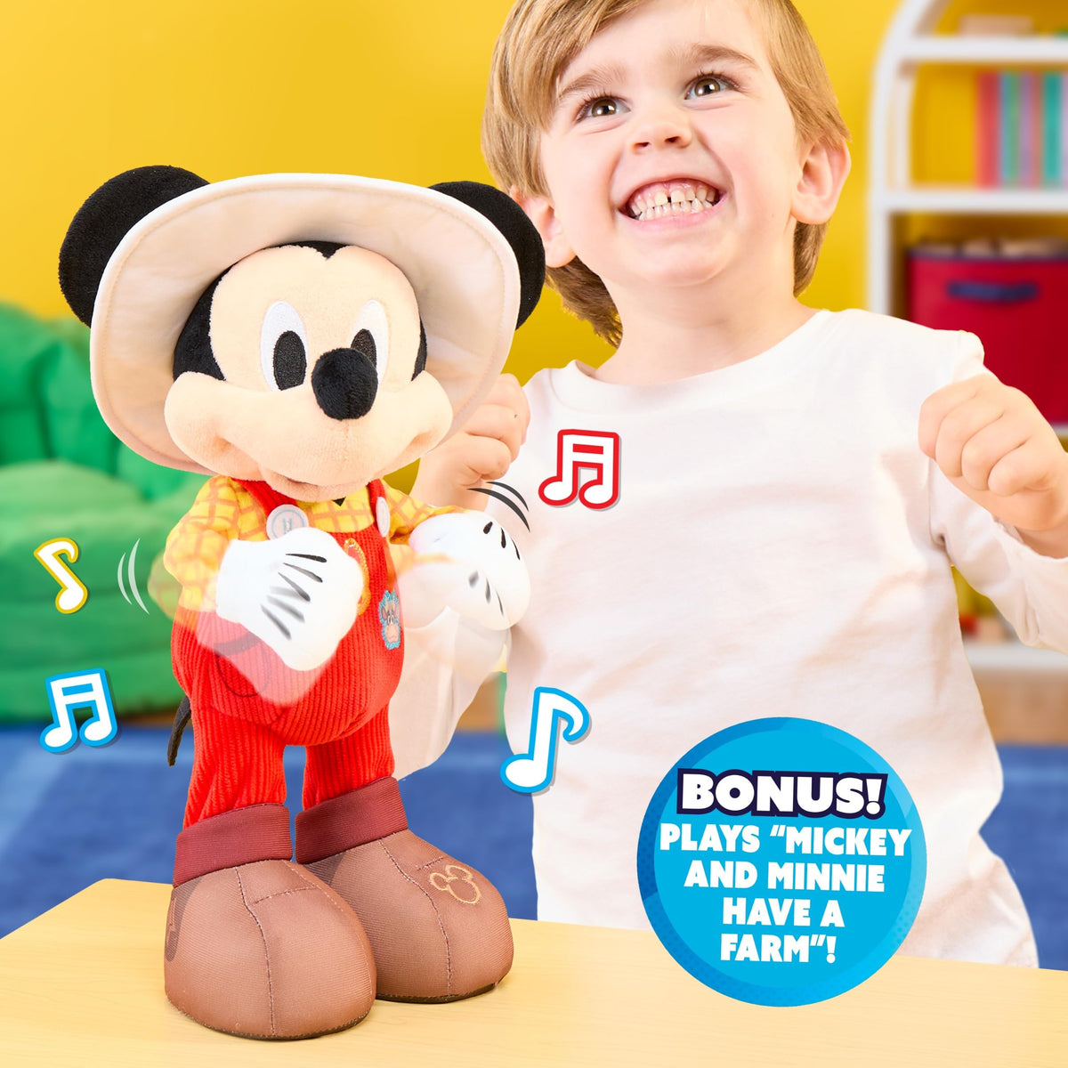 Disney Jr. Mickey Mouse Clubhouse Hoedown Throwdown Mickey Mouse Plush