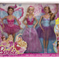 Barbie Fairytale Magic 3-Doll Giftset