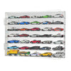 YYDS Model Car Display Case for Toy Cars, Matchbox Cars,1/64 Scale Diecast Display Case,Wall Mount,Mirrored Back,Hot 1/64 Scale Diecast Case for 35