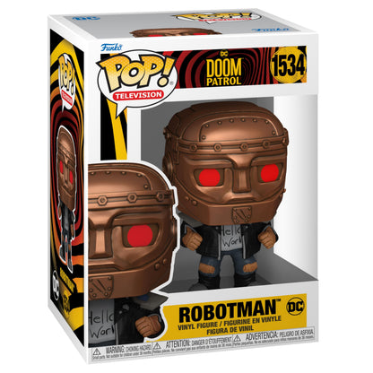 Funko POP! TV: Doom Patrol - Robotman - Collectable Vinyl Figure - Gift Idea - Official Merchandise - for Kids & Adults - TV Fans - Model Figure