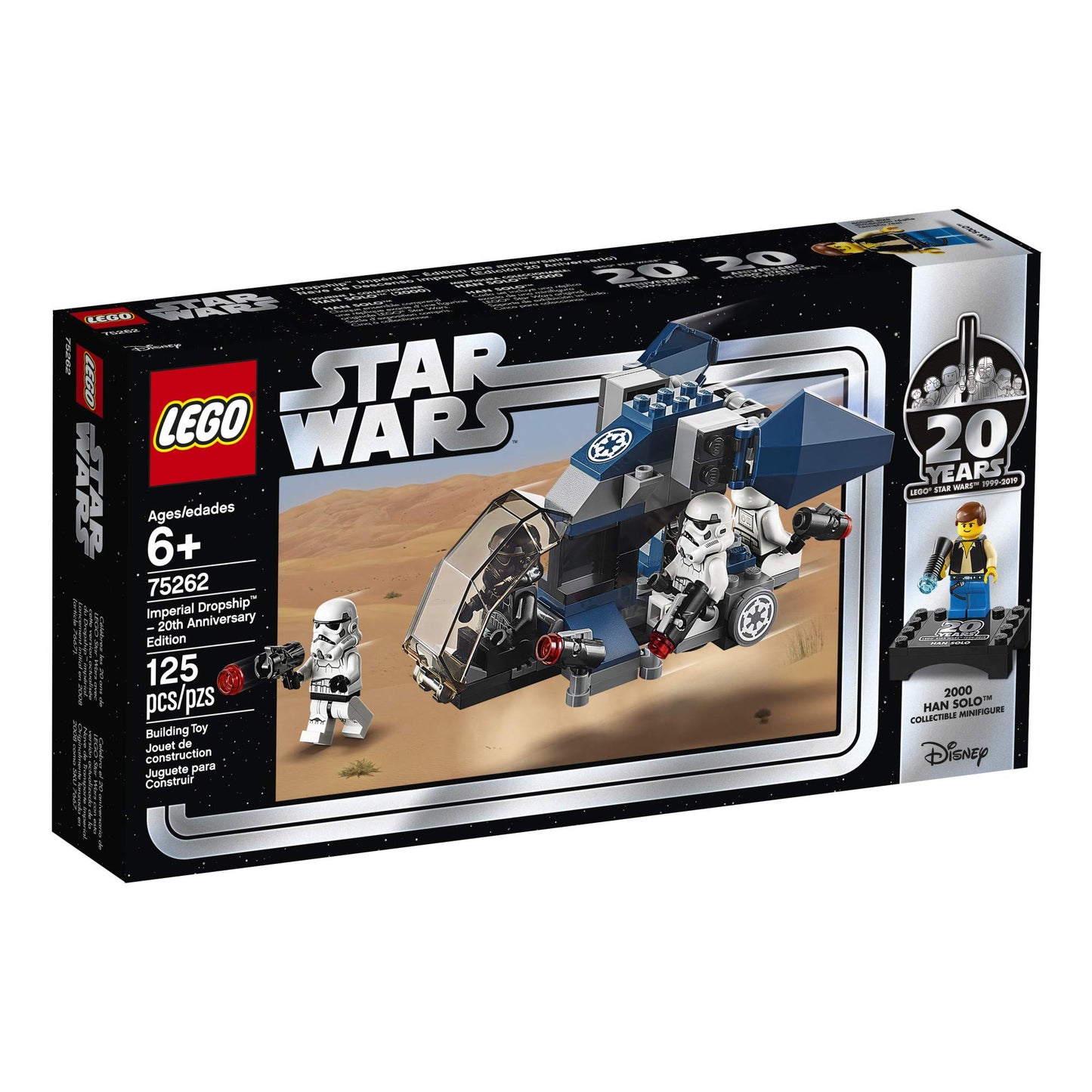 LEGO Star Wars Imperial Dropship - 20th Anniversary Edition 75262 Building Kit (125 Pieces)