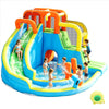 Inflatable Water Slide, Bounce House for Kids, Inflatable Water Park with Splash Pool, Bouncy Castle for Outdoor Backyard, Water Bounce House for Wet