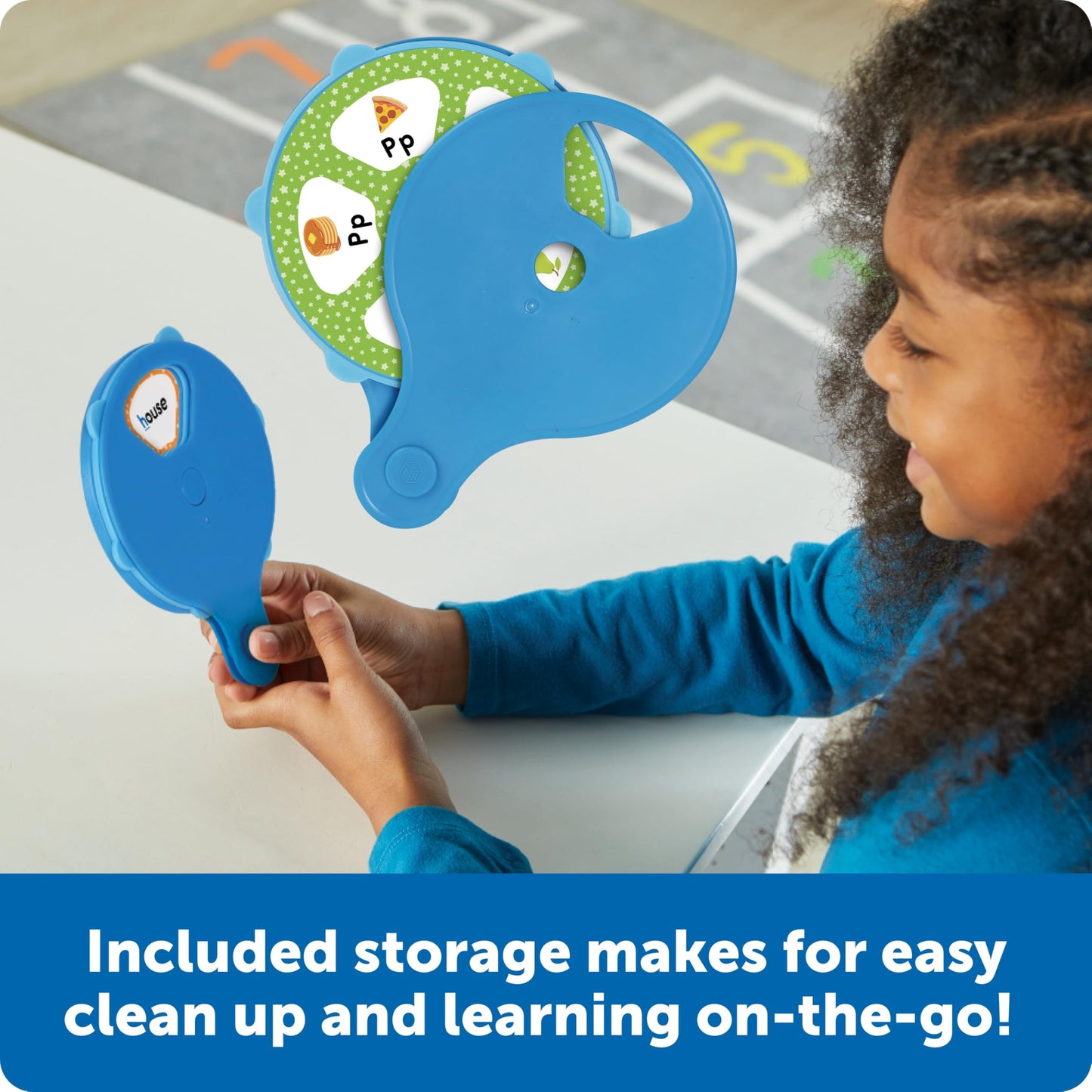 Learning Resources Skill Builders Letter Quiz Wheel